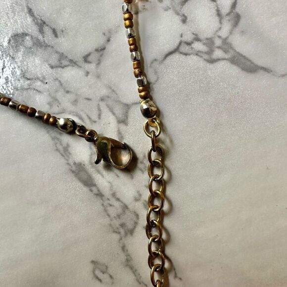 Agate beaded necklace - Picture 5 of 12